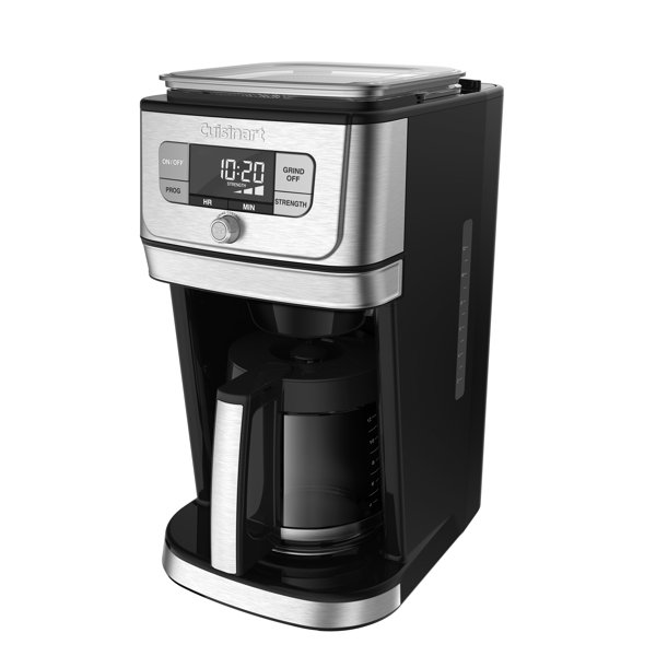 Cuisinart Burr Grind and Brew 12Cup Coffeemaker & Reviews Wayfair